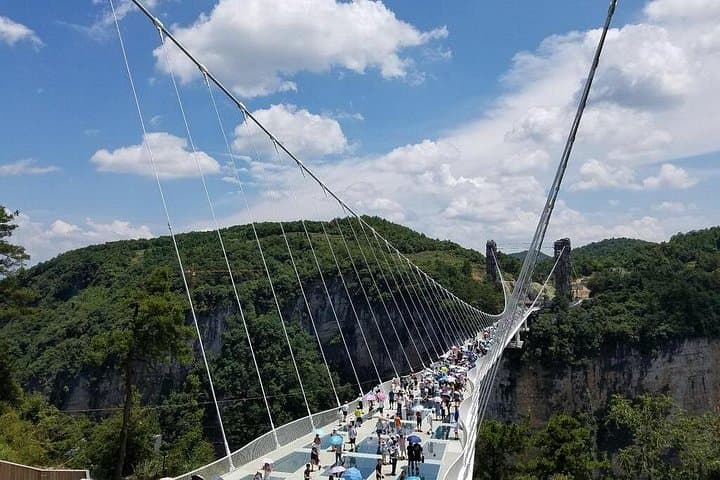 Tianmen Mountain Skywalk Day Trip — Cable Car, Glass Walkway & Heaven's Gate