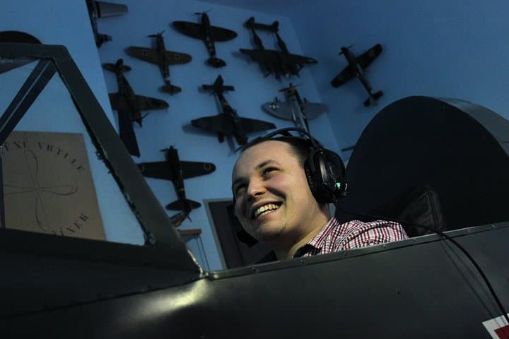 Private Combat Flight Simulator Prague — WWII Dogfight VR Experience