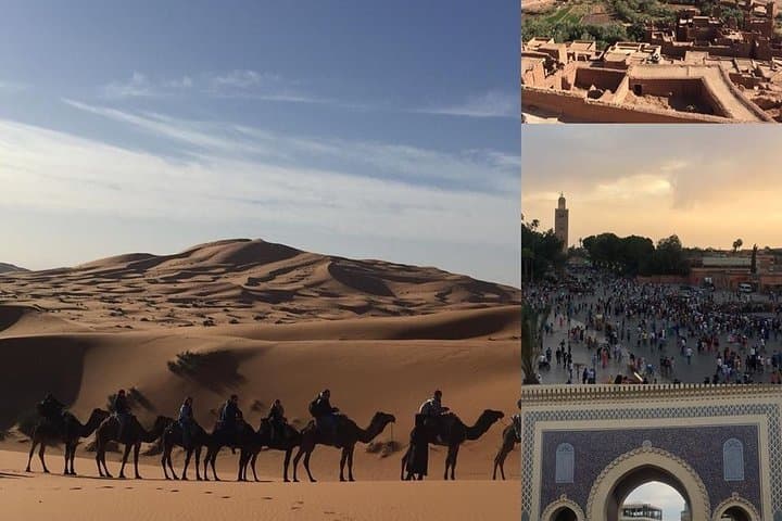 5-Day Sahara Circuit: Marrakech to Erg Chebbi Desert Adventure