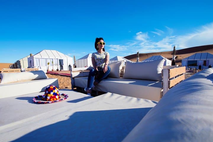 Merzouga Overnight at the Royal Desert Camp — Camel Ride, Sandboarding & Sunrise photo 3