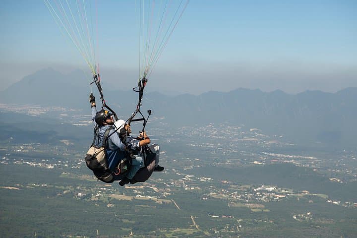 IBO Paragliding: Tandem Flight Over the Sierra Madre Near Monterrey photo 6