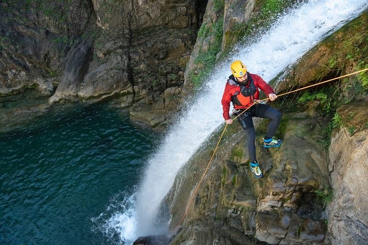 Matacanes Canyon Canyoning: Full-Day Rappels, Turquoise Pools & Cave Passages