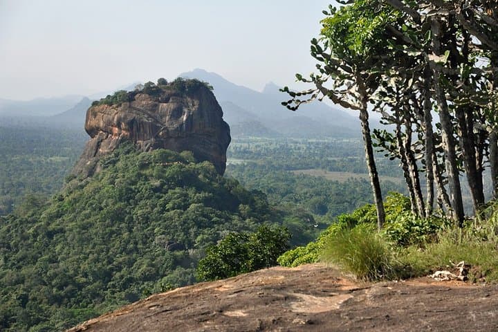 Pidurangala, Ritigala & Elephant Safari: Private Day Tour from Sigiriya