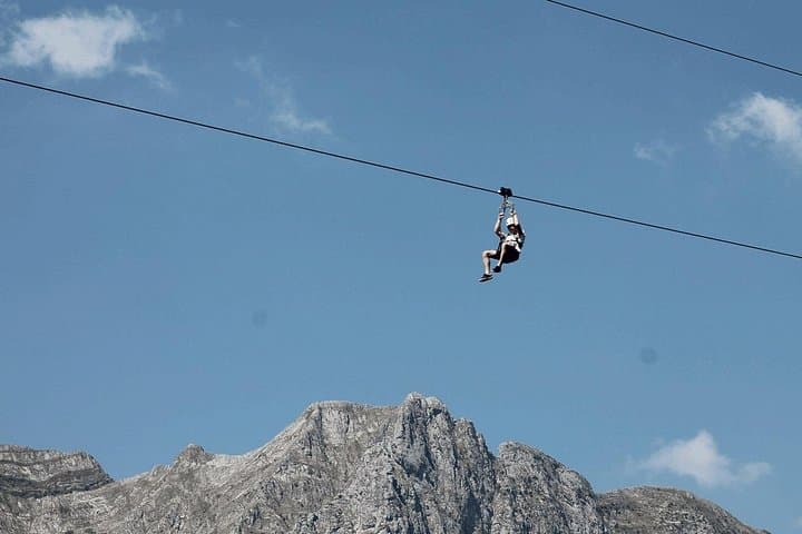 Zipline Over a Tuscan Lake with Garfagnana Wine Tasting Near Florence photo 3