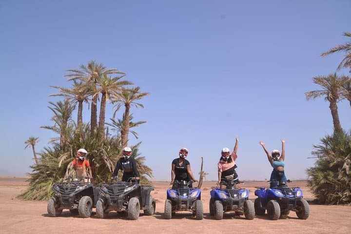 Quad & Buggy in Marrakech Palmeraie — Palm Grove Rides, Berber Visits & Atlas Views