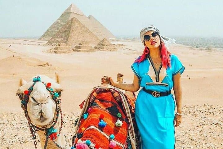 Camel Ride at Giza Pyramids: Panoramic Views & Valley Temple Visit