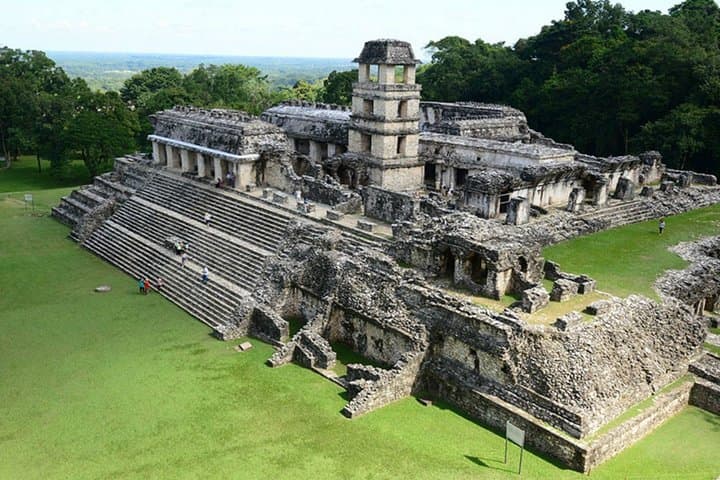 Palenque to Misol Ha & Agua Azul: Full-Day Waterfalls and Ruins Excursion
