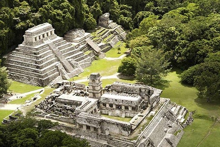 Palenque, Misol Ha & Agua Azul Day Tour with San Cristóbal Transfer