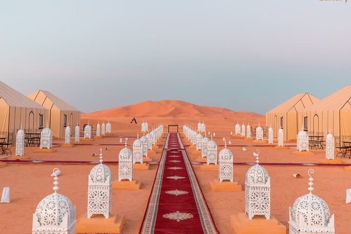 Overnight Luxury Desert Camp & Camel Ride in Erg Chebbi, Merzouga