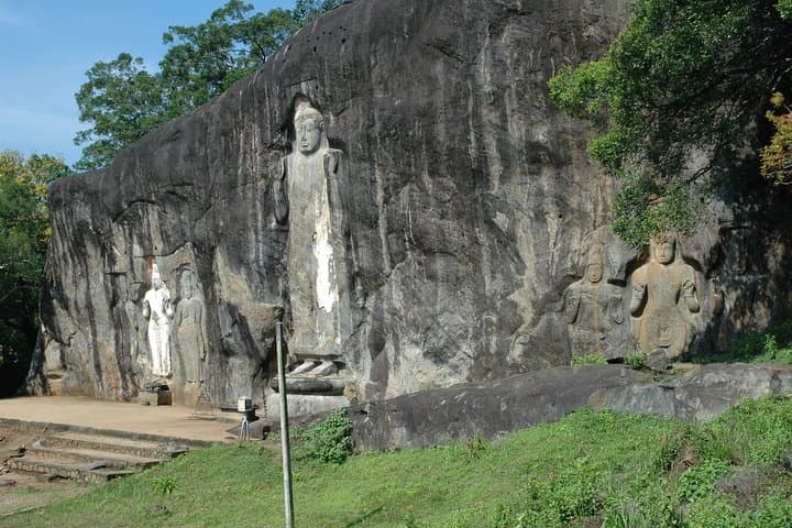 Buduruwagala and Udawalawe Private Safari from Tangalle: Rock Shrines & Wild Elephants