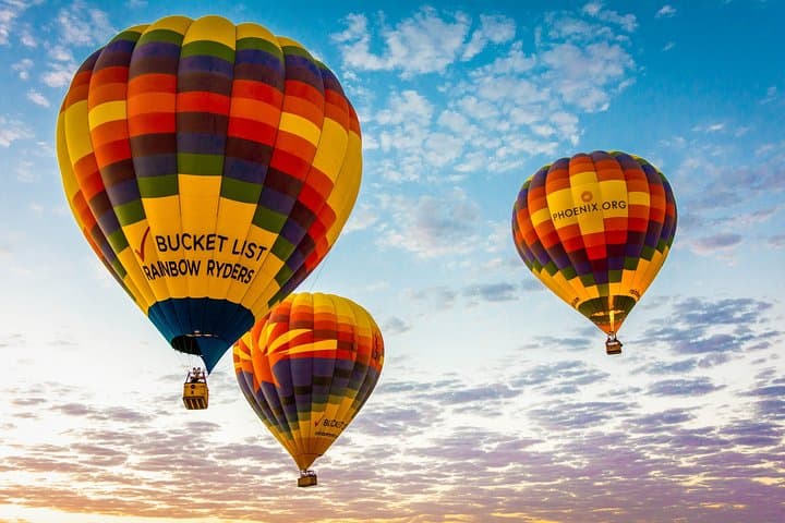 Sunrise Hot Air Balloon Ride Over the Phoenix Sonoran Desert photo 3