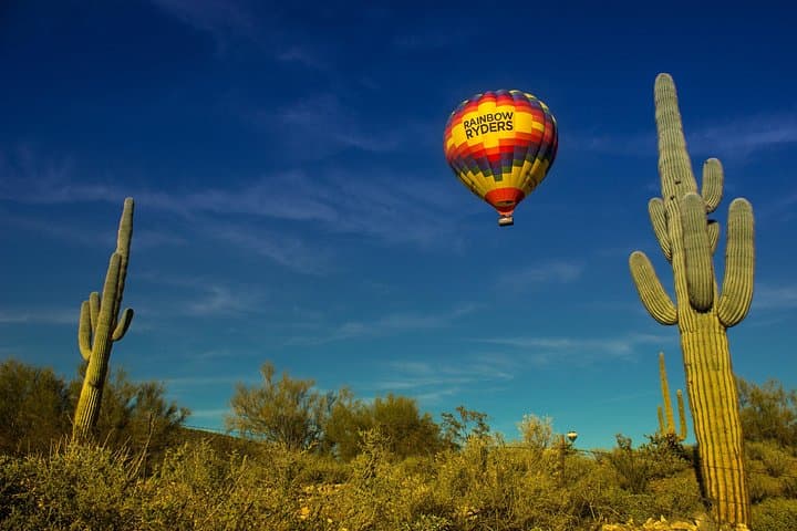 Sunset Hot Air Balloon Ride Over Phoenix — Evening Flights Over the Sonoran Desert photo 6