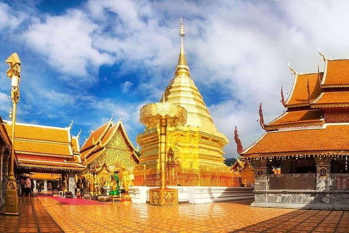 Doi Suthep Temple & San Kamphaeng Handicraft Village Half-Day Tour photo 5