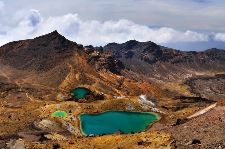 Tongariro Alpine Crossing, Waitomo Glowworm Caves & Lake Taupō — 3-Day Private Tour from Auckland