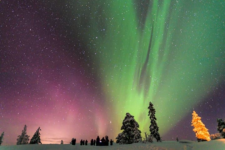 Private Aurora Chase in Ivalo-Saariselkä: Tepee BBQ Northern Lights Tour