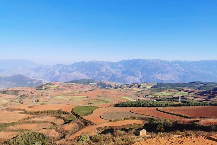 Exploring Dongchuan Red Land: One-Day Photo Tour from Kunming