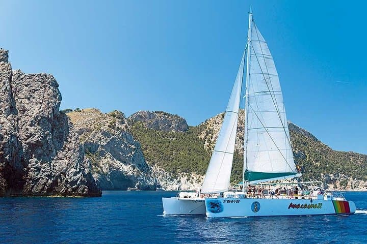 Catamaran Cruise from Port d'Alcudia: Lunch, Snorkel & Kayak