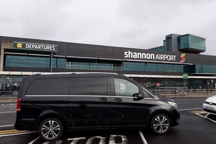 Shannon Airport to Galway via the Cliffs of Moher: Private Scenic Transfer