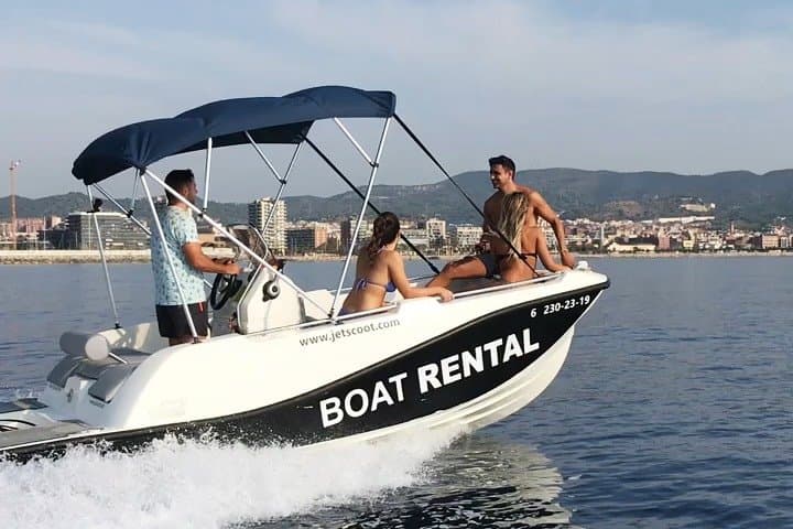 Drive a Boat in Barcelona — No License Needed photo 3
