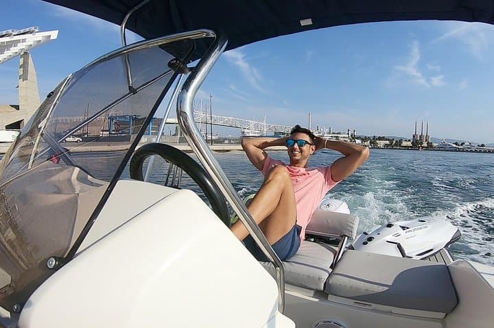 Drive a Boat in Barcelona — No License Needed photo 4