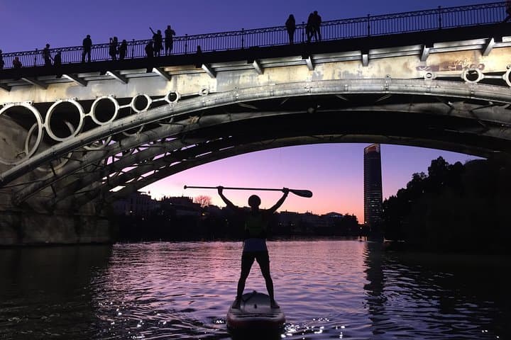 Seville Sunset SUP: Night Paddle Along the Guadalquivir photo 2