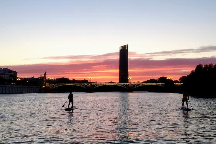 Seville Sunset SUP: Night Paddle Along the Guadalquivir photo 3