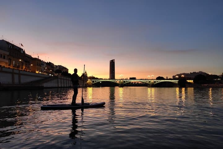 Seville Sunset SUP: Night Paddle Along the Guadalquivir photo 4