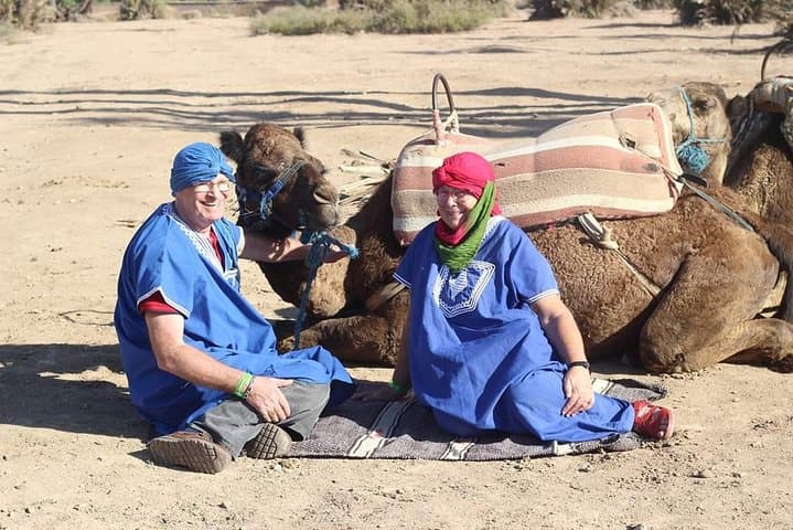 Sunset Camel Ride in Marrakech's Palmeraie — Mint Tea & Atlas Views photo 3