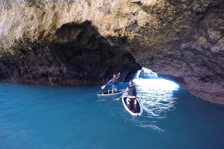 Albufeira Cliffs & Caves SUP Tour: Stand‑Up Paddle to Sea Caves & Hidden Beaches photo 5