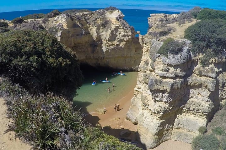 Albufeira Cliffs & Caves SUP Tour: Stand‑Up Paddle to Sea Caves & Hidden Beaches photo 3