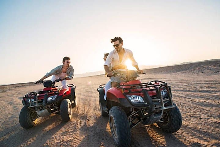 Quad Biking in Agadir & Taghazout: Beach and Dune ATV Adventure with Mint Tea