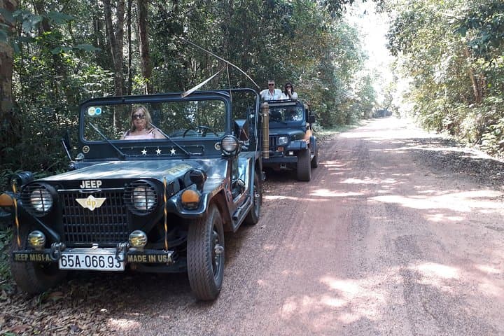 Phu Quoc North by Vintage US Army Jeep: Rainforest Trails, Pepper Farms & Starfish Beach