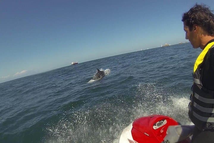 Escorted Coastal Jet Ski Tour from St. Aubin — Jersey's Southwest Coast Adventure