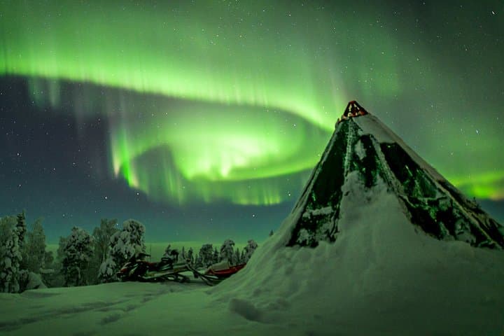 Chasing the Aurora: Snowmobile Sleigh Ride to Kemi–Tornio’s Watchtower photo 5