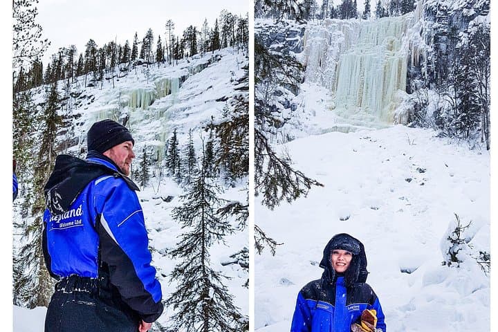 Korouoma Canyon Snowshoe Trip — Frozen Waterfalls & Arctic Valley Hike photo 1