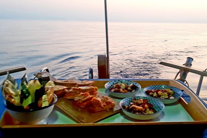 Sunset Boat Trip in Estepona Bay: Cava, Tapas & Dolphin Watching photo 6