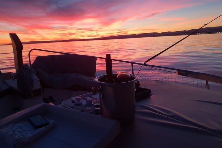 Sunset Boat Trip in Estepona Bay: Cava, Tapas & Dolphin Watching photo 4