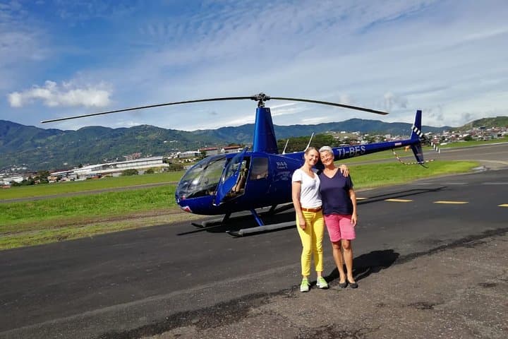 Private Helicopter Tour Over Poás Volcano — 1-Hour Helicopter Flight from San José