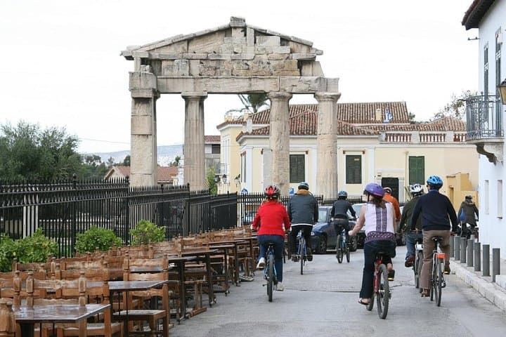 Athens Bike Tour: Pedal to the Acropolis with Coffee and Waffle photo 3