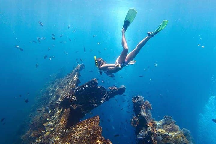 Blue Lagoon Bali Snorkeling and Goa Lawah Bat Cave Temple Tour photo 5