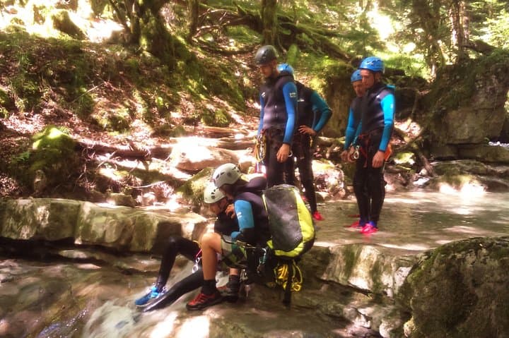 Mailbox Canyon: Canyoning the Cascade d'Angon near Annecy photo 6