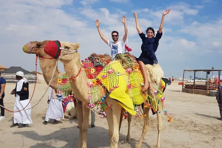 Doha Desert Safari: 7‑Hour Dune Bashing, Inland Sea Sunset & Camp Dinner