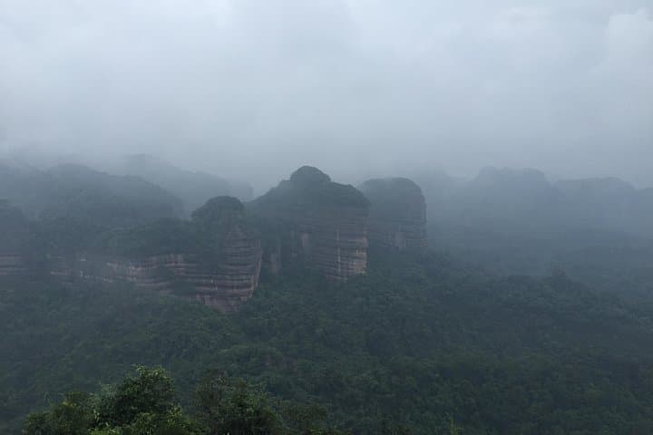 Mount Danxia Day Trip from Guangzhou — Zhanglao Summit, Male Phallus Rock & Red Sandstone Ridges photo 4