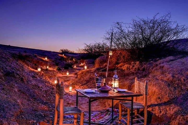 Agafay Desert Sunset Dinner & Camel Ride from Marrakech — Tagine Under the Stars photo 6