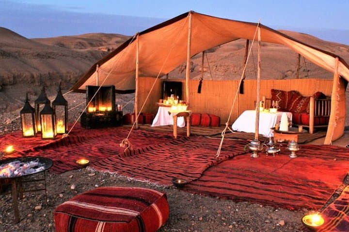Agafay Desert Sunset Dinner & Fire Show from Marrakech — Camel Ride and Tagine Under the Stars photo 6