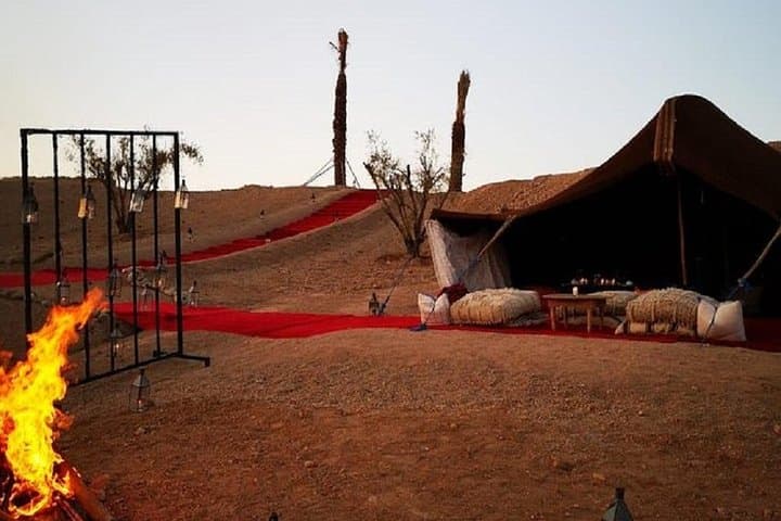 Agafay Desert Sunset Dinner & Fire Show from Marrakech — Camel Ride and Tagine Under the Stars photo 5