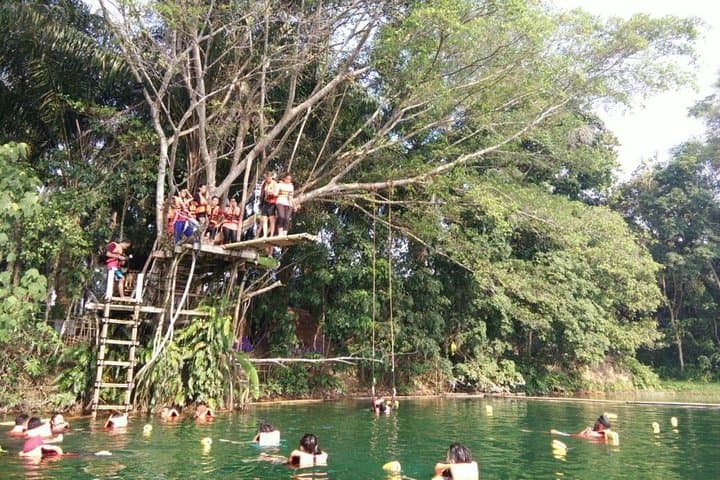 Tadom Hill Splashing Adventure: Diving Platform, Tarzan Swing & Bamboo Rafts photo 3