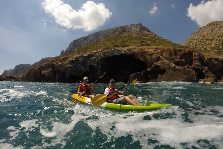 Kayak and Snorkel to Cova Tallada: Guided Marine Reserve Day Trip photo 1