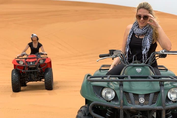 Red Dunes Desert Safari with Quad Bike — Lahbab Sunset & Camp Experience photo 4