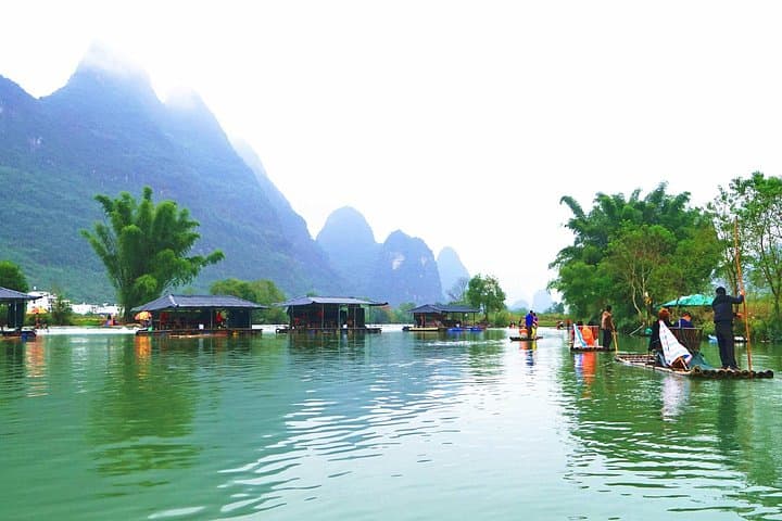 Yangshuo Day Tour: Big Banyan, Moon Hill & Yulong Bamboo Rafting photo 3